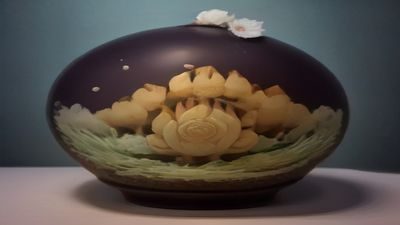 邯郸丛台公园彩花沉浸式情景展入口，大型彩花装置立于古亭前，色彩鲜艳游人驻足拍照